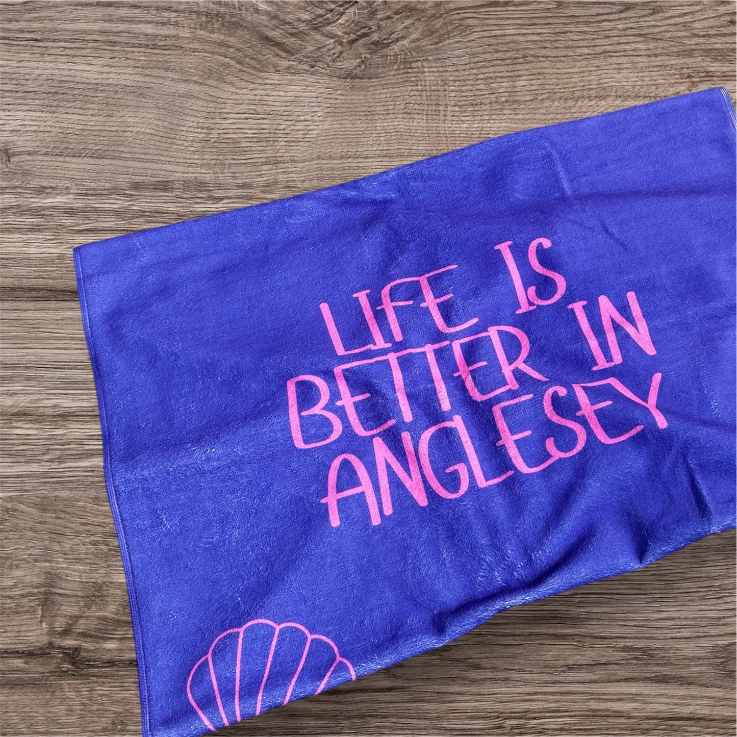 Slightly Imperfect Anglesey Beach Towel – £15