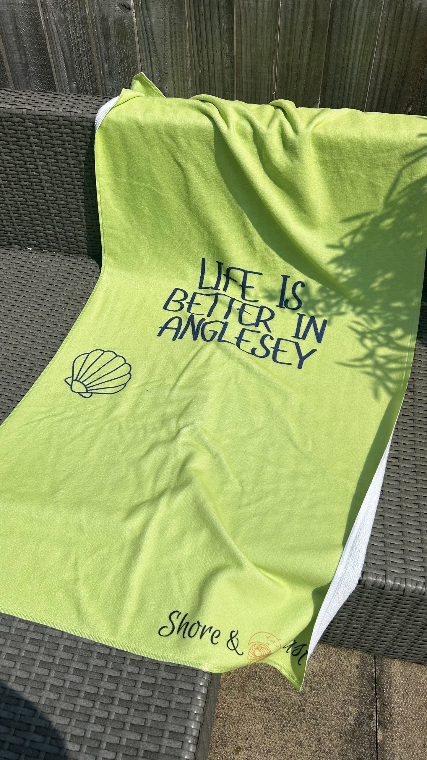 Slightly Imperfect Anglesey Beach Towel – £15