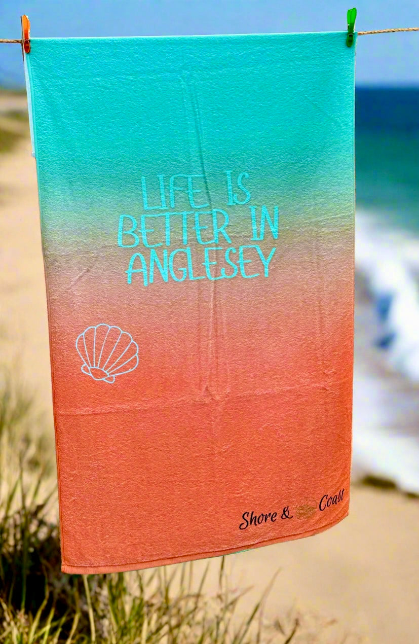 Slightly Imperfect Anglesey Beach Towel – £15