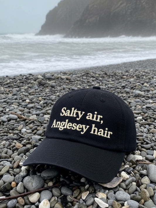 Salty air, Anglesey hair Baseball Cap - Coming Soon