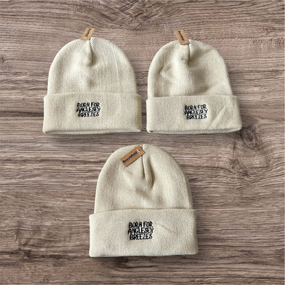 Born for Anglesey Breezes Embroidered Beanie