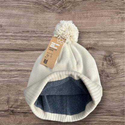 Born for Anglesey Breezes Pom Pom hat in Almond